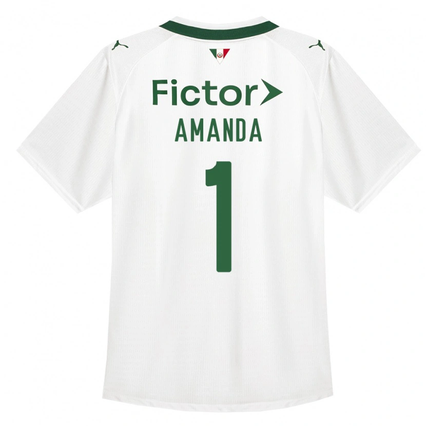 Danxen Heren Amanda #1 Groen Wit Uitshirt Uittenue 2026/27 T-Shirt