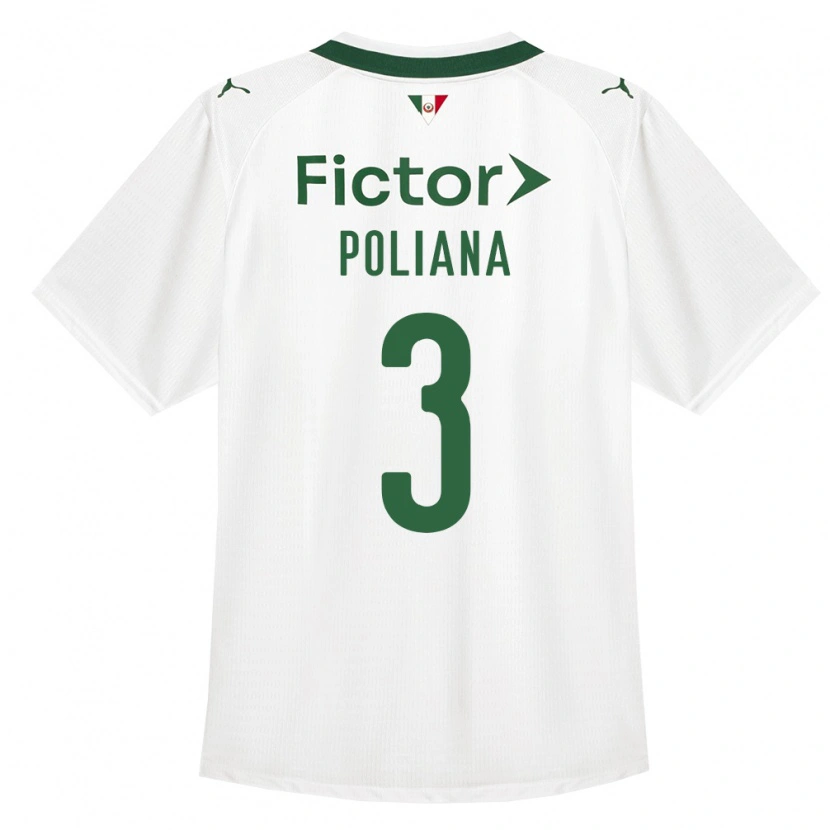 Danxen Heren Poliana #3 Groen Wit Uitshirt Uittenue 2026/27 T-Shirt