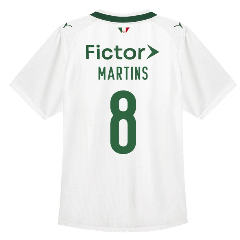 Danxen Heren Diany Martins #8 Groen Wit Uitshirt Uittenue 2026/27 T-Shirt