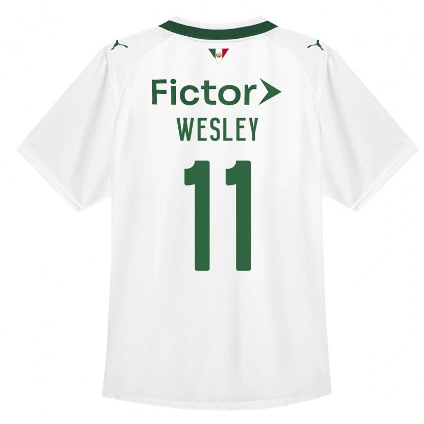 Danxen Heren Wesley #11 Groen Wit Uitshirt Uittenue 2026/27 T-Shirt