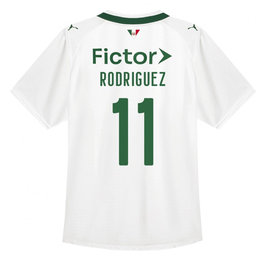 Danxen Heren Yamila Rodriguez #11 Groen Wit Uitshirt Uittenue 2026/27 T-Shirt