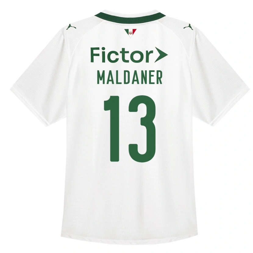 Danxen Heren Pati Maldaner #13 Groen Wit Uitshirt Uittenue 2026/27 T-Shirt