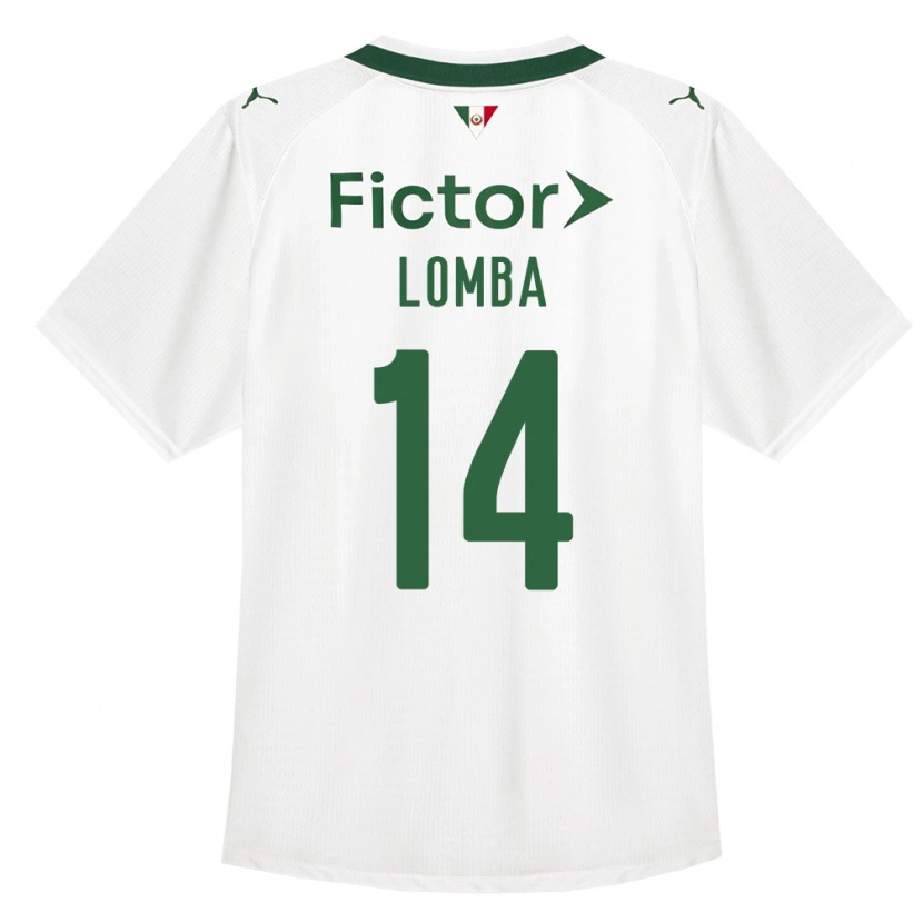 Danxen Heren Marcelo Lomba #14 Groen Wit Uitshirt Uittenue 2026/27 T-Shirt
