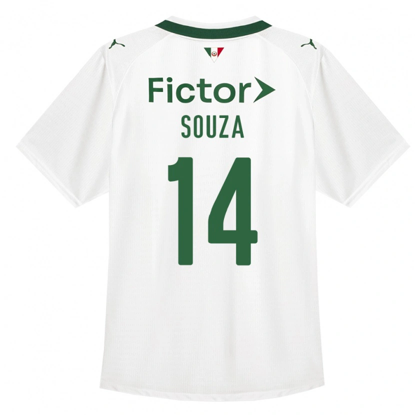 Danxen Heren Luiz Fernando #14 Groen Wit Uitshirt Uittenue 2026/27 T-Shirt