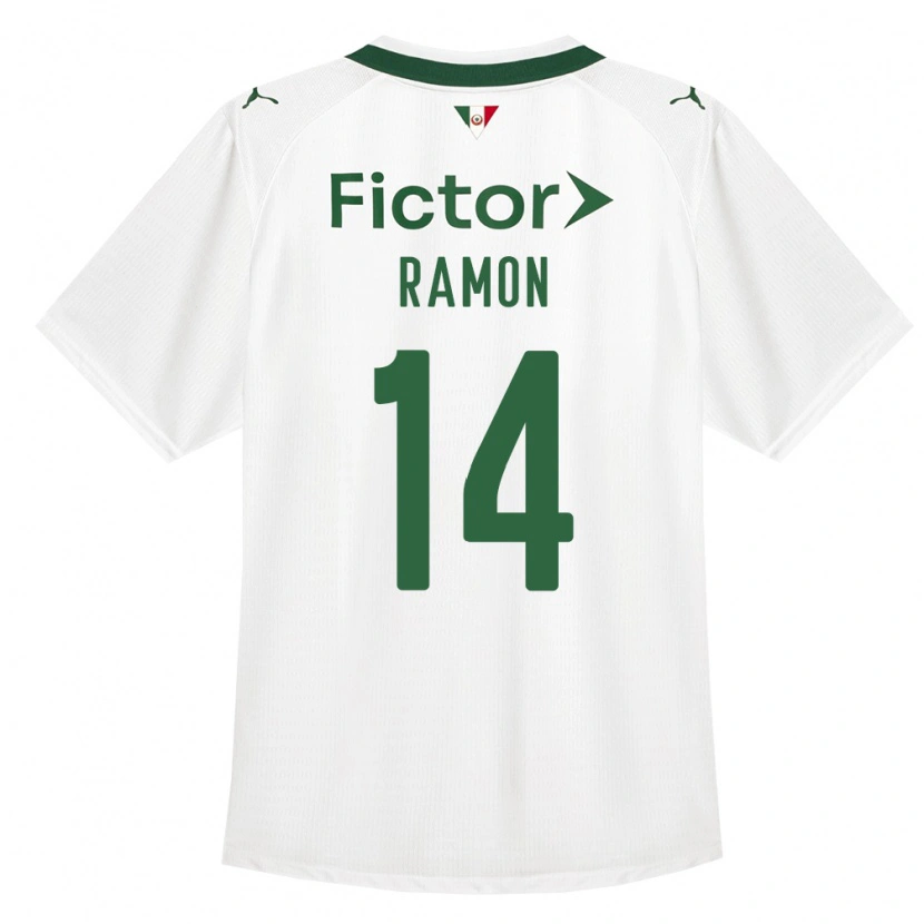 Danxen Heren Luccas Ramon #14 Groen Wit Uitshirt Uittenue 2026/27 T-Shirt