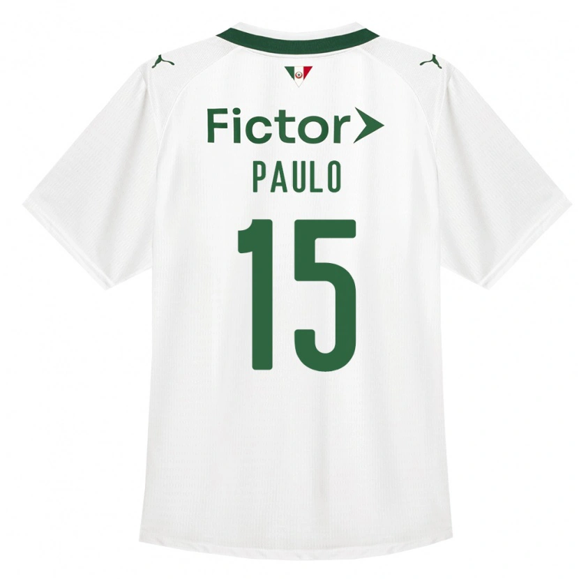 Danxen Heren João Paulo #15 Groen Wit Uitshirt Uittenue 2026/27 T-Shirt