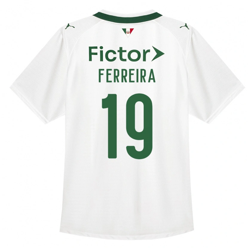 Danxen Heren Letícia Ferreira #19 Groen Wit Uitshirt Uittenue 2026/27 T-Shirt