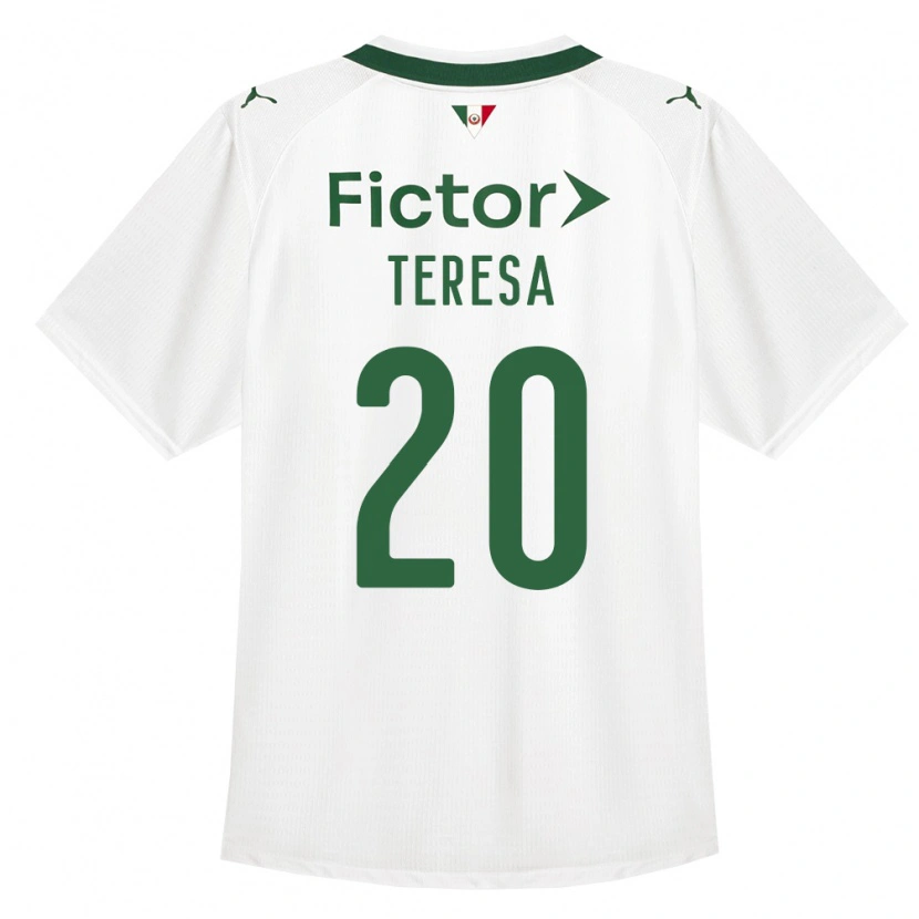 Danxen Heren Felipe Teresa #20 Groen Wit Uitshirt Uittenue 2026/27 T-Shirt