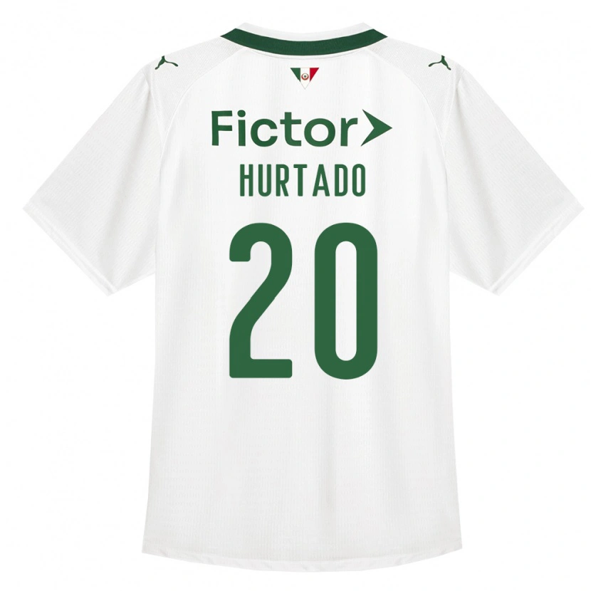 Danxen Heren Flavio Hurtado #20 Groen Wit Uitshirt Uittenue 2026/27 T-Shirt