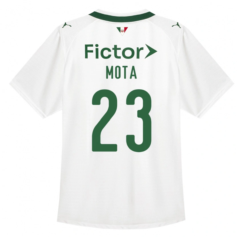 Danxen Heren Flávia Mota #23 Groen Wit Uitshirt Uittenue 2026/27 T-Shirt