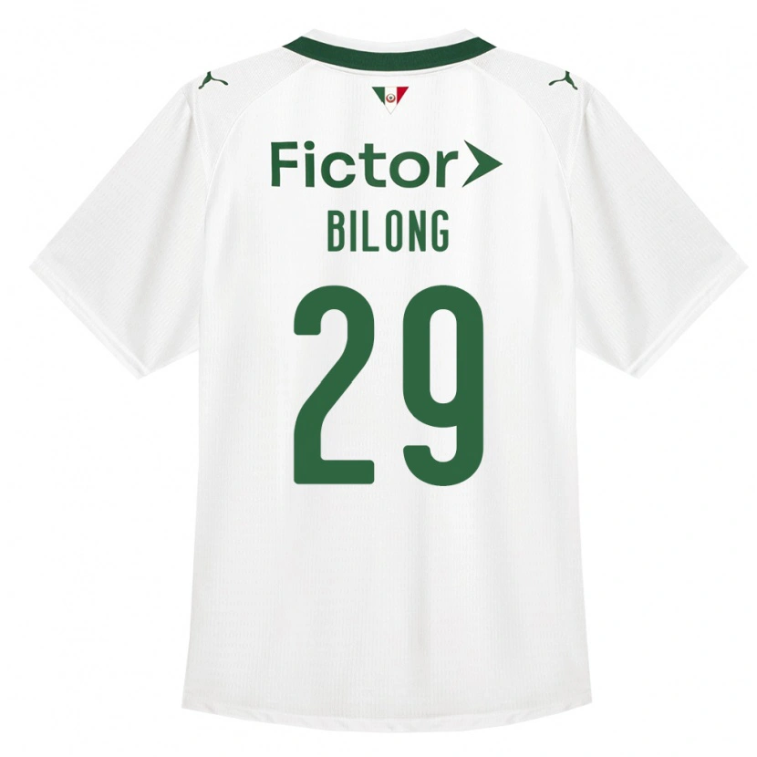 Danxen Heren Miguel Bilong #29 Groen Wit Uitshirt Uittenue 2026/27 T-Shirt