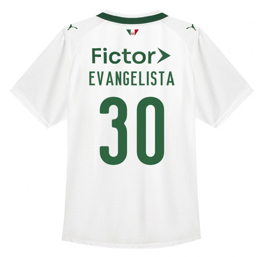 Danxen Heren Lucas Evangelista #30 Groen Wit Uitshirt Uittenue 2026/27 T-Shirt