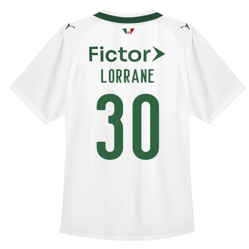 Danxen Heren Lorrane #30 Groen Wit Uitshirt Uittenue 2026/27 T-Shirt