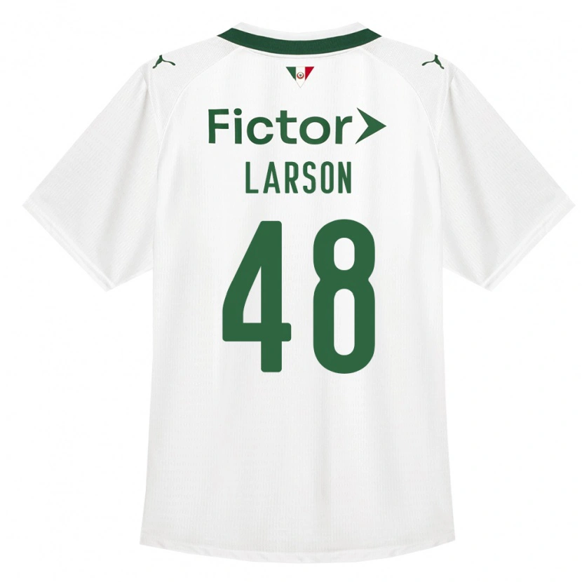 Danxen Heren Larson Torna Ferreira Dos Santos #48 Groen Wit Uitshirt Uittenue 2026/27 T-Shirt