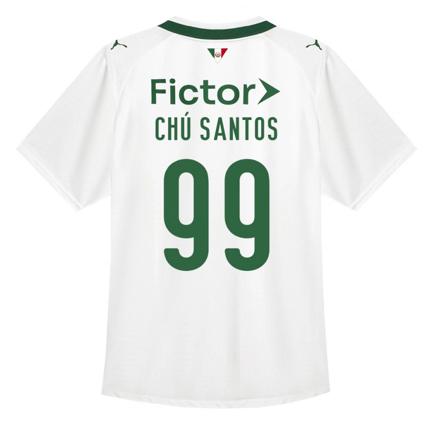 Danxen Heren Chú Santos #99 Groen Wit Uitshirt Uittenue 2026/27 T-Shirt
