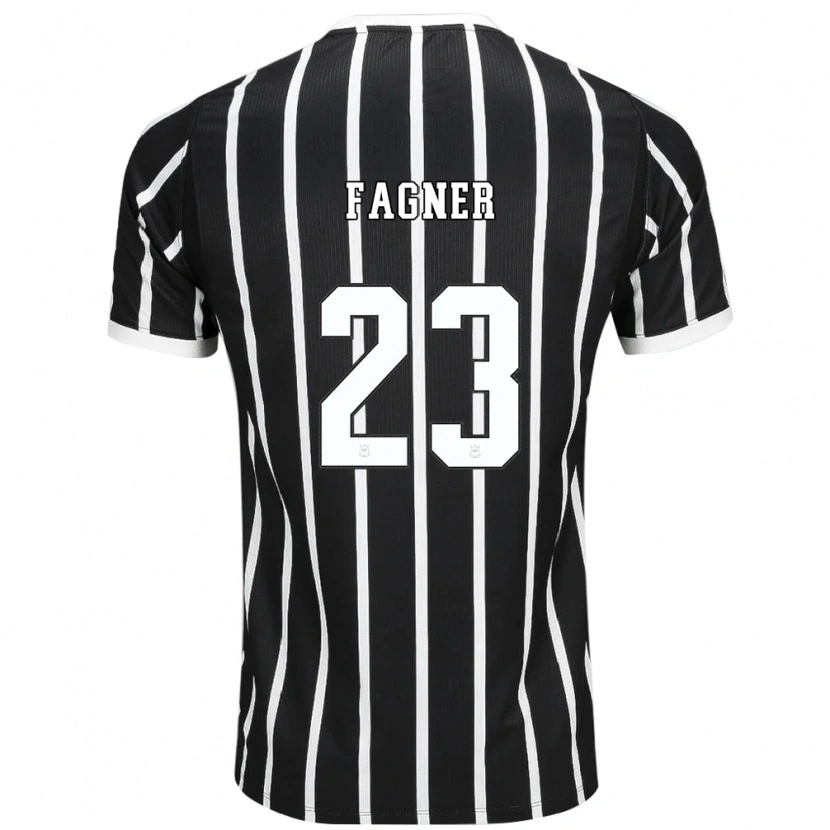 Danxen Heren Fagner #23 Zwart Wit Rood Uitshirt Uittenue 2026/27 T-Shirt