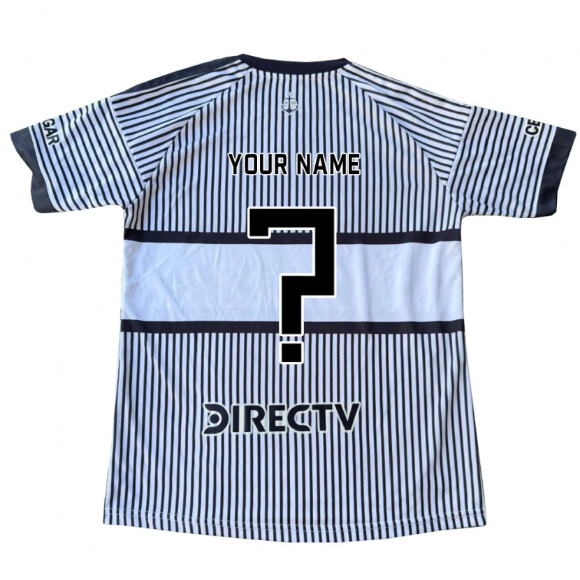 Danxen Heren Uw Naam #0 Wit Zwart Geel Uitshirt Uittenue 2026/27 T-Shirt