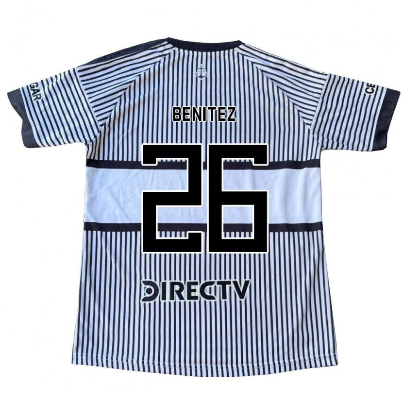 Danxen Heren Lorena Benitez #26 Wit Zwart Geel Uitshirt Uittenue 2026/27 T-Shirt