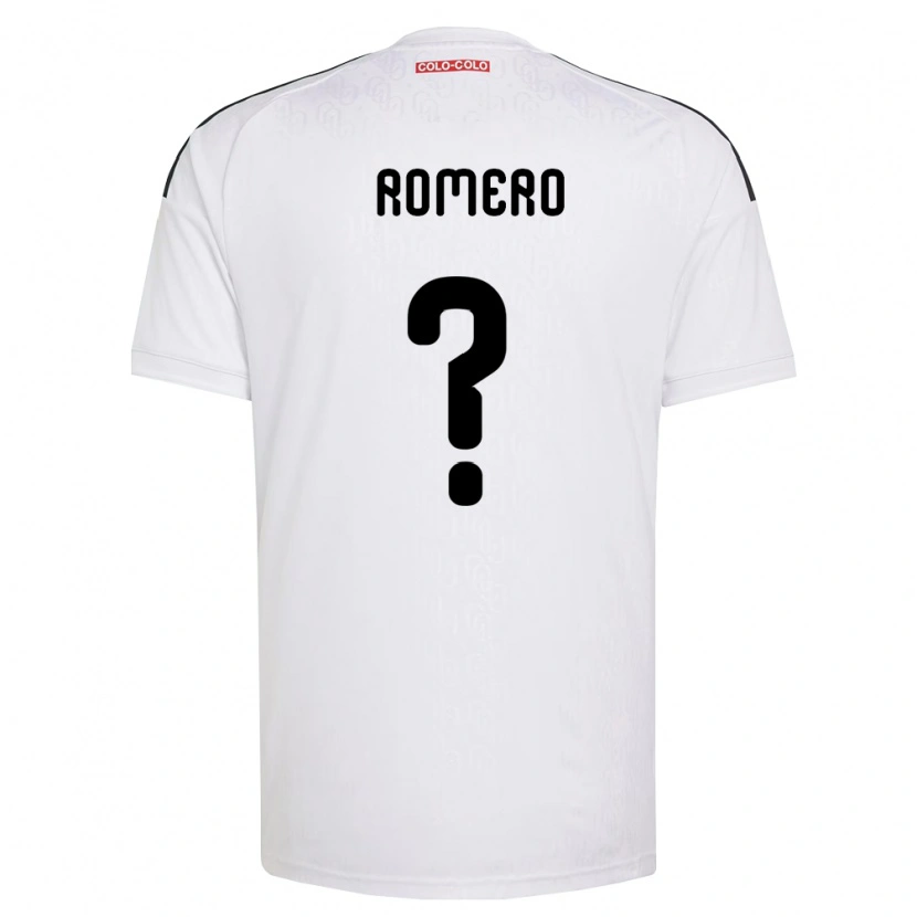 Danxen Dames Enzo Romero #0 Wit Zwart Thuisshirt Thuistenue 2026/27 T-Shirt