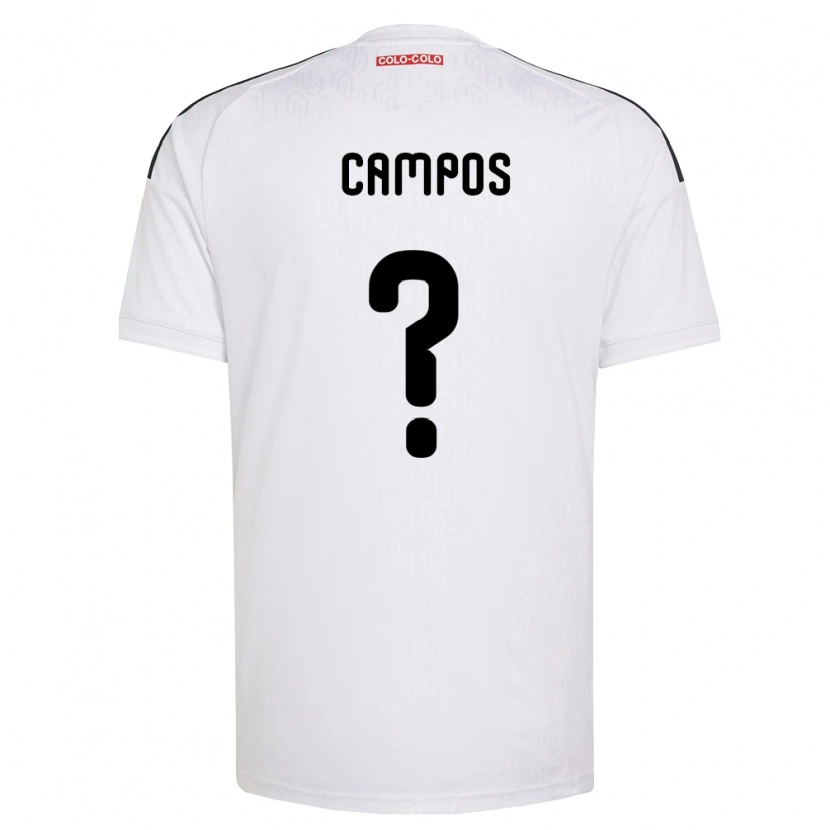 Danxen Dames Víctor Campos #0 Wit Zwart Thuisshirt Thuistenue 2026/27 T-Shirt