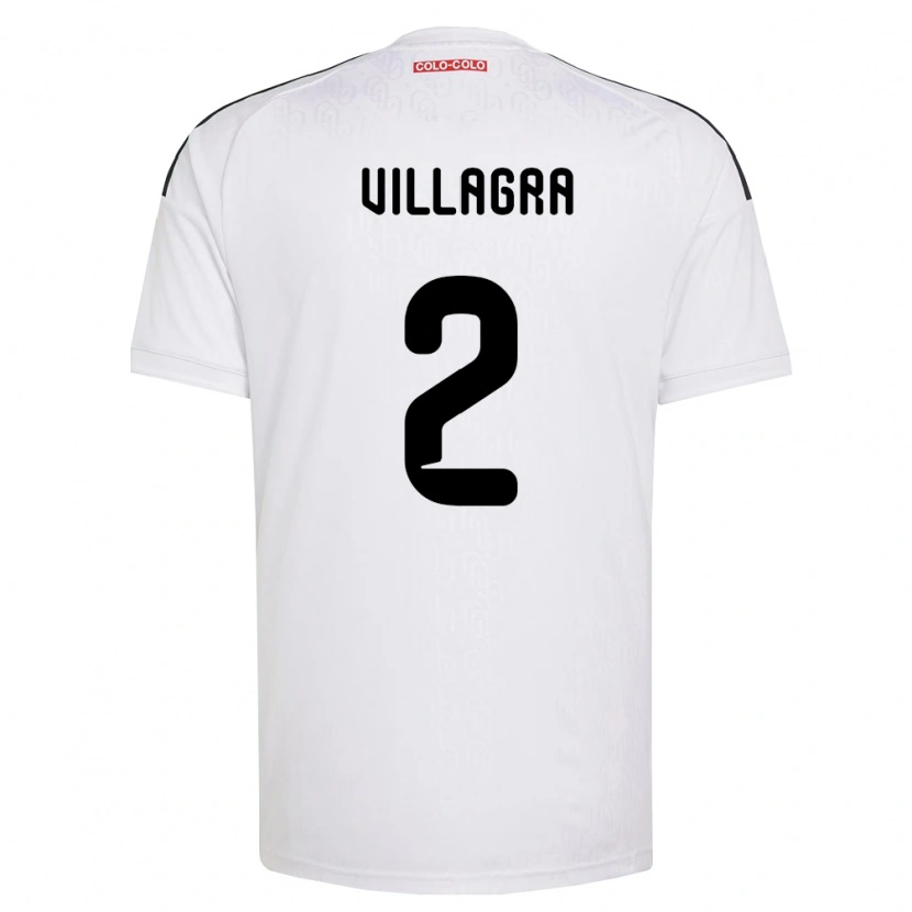 Danxen Dames Jonathan Villagra #2 Wit Zwart Thuisshirt Thuistenue 2026/27 T-Shirt