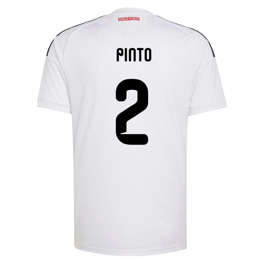 Danxen Dames Matías Pinto #2 Wit Zwart Thuisshirt Thuistenue 2026/27 T-Shirt