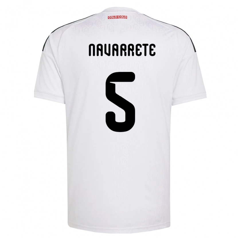 Danxen Dames Martín Navarrete #5 Wit Zwart Thuisshirt Thuistenue 2026/27 T-Shirt