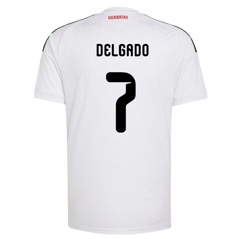 Danxen Dames Amaro Delgado #7 Wit Zwart Thuisshirt Thuistenue 2026/27 T-Shirt