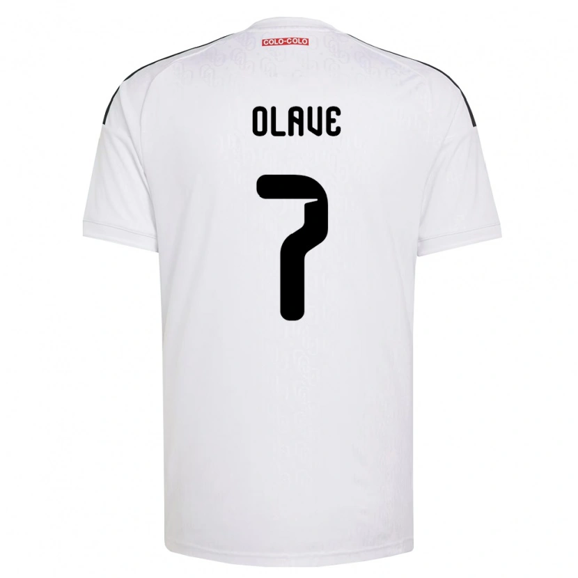 Danxen Dames Isidora Olave #7 Wit Zwart Thuisshirt Thuistenue 2026/27 T-Shirt
