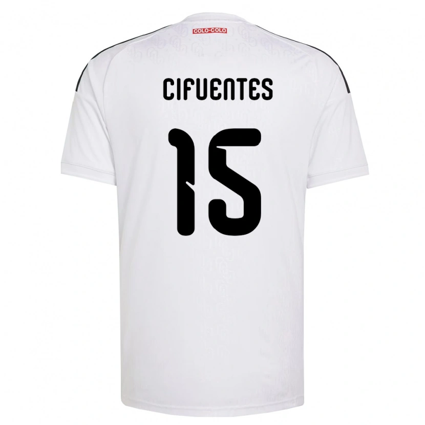 Danxen Dames Anaís Cifuentes #15 Wit Zwart Thuisshirt Thuistenue 2026/27 T-Shirt