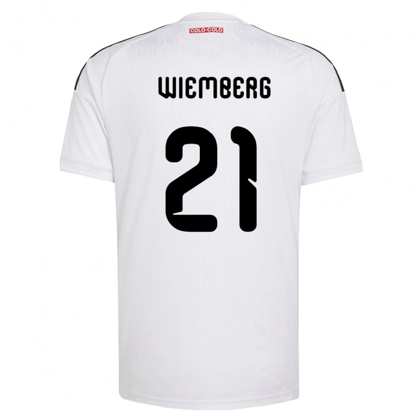 Danxen Dames Erick Wiemberg #21 Wit Zwart Thuisshirt Thuistenue 2026/27 T-Shirt