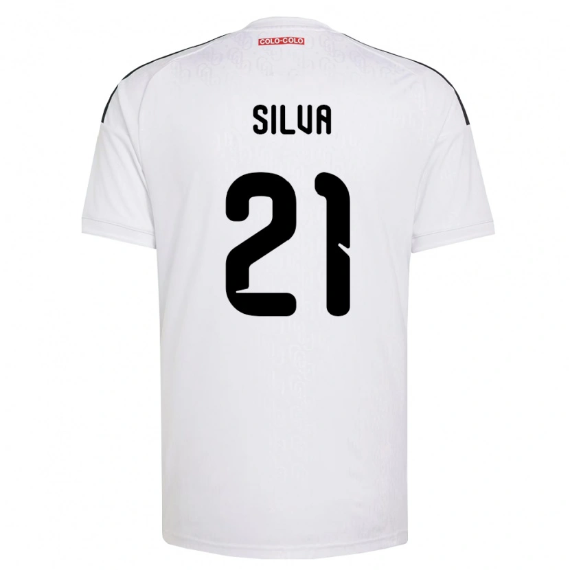 Danxen Dames Agustin Silva #21 Wit Zwart Thuisshirt Thuistenue 2026/27 T-Shirt