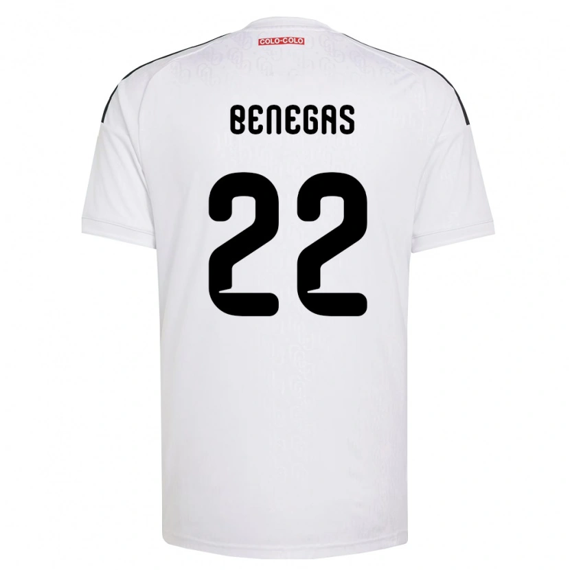 Danxen Dames Leandro Benegas #22 Wit Zwart Thuisshirt Thuistenue 2026/27 T-Shirt