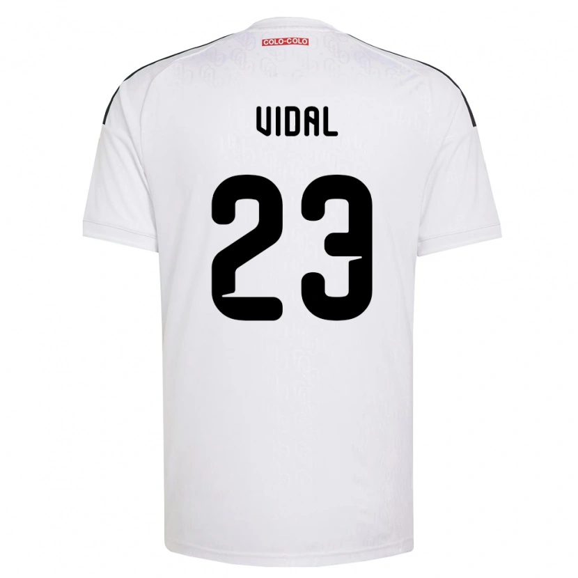 Danxen Dames Arturo Vidal #23 Wit Zwart Thuisshirt Thuistenue 2026/27 T-Shirt