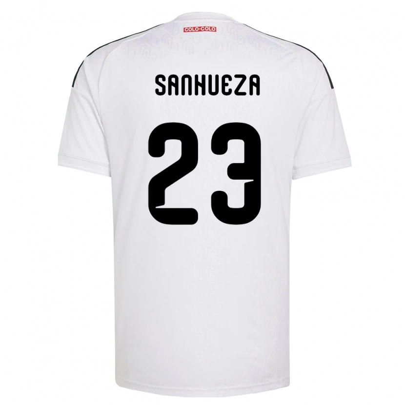 Danxen Dames Nicol Sanhueza #23 Wit Zwart Thuisshirt Thuistenue 2026/27 T-Shirt