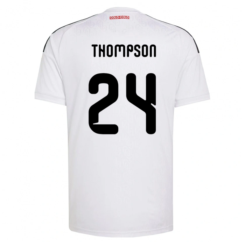 Danxen Dames Jordhy Thompson #24 Wit Zwart Thuisshirt Thuistenue 2026/27 T-Shirt