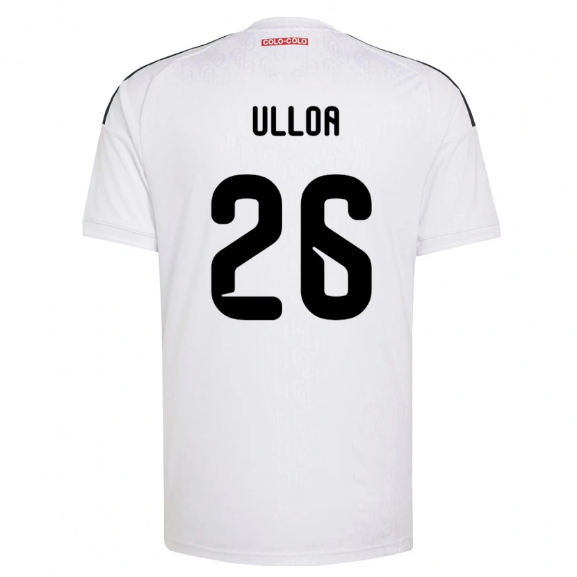 Danxen Dames Diego Ulloa #26 Wit Zwart Thuisshirt Thuistenue 2026/27 T-Shirt