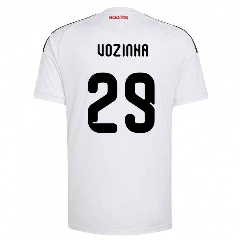 Danxen Dames Vozinha #29 Wit Zwart Thuisshirt Thuistenue 2026/27 T-Shirt