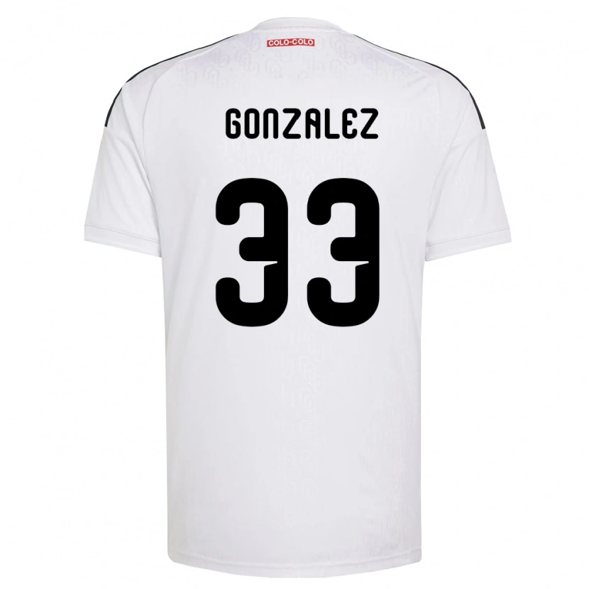 Danxen Dames Ramiro González #33 Wit Zwart Thuisshirt Thuistenue 2026/27 T-Shirt
