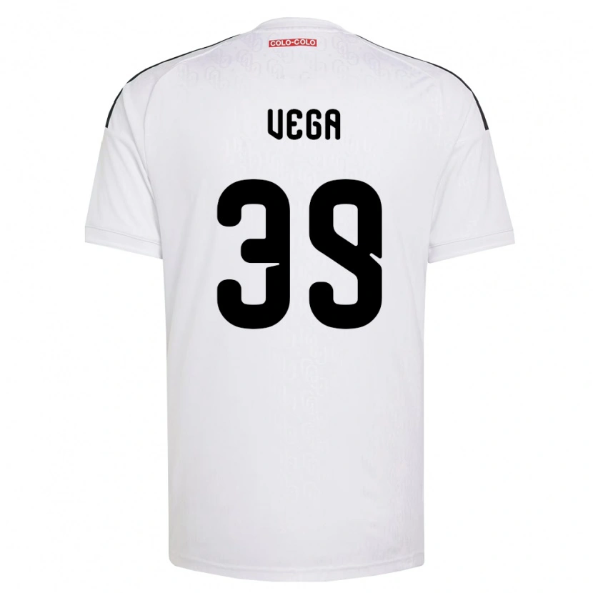 Danxen Dames Sebastián Vega #39 Wit Zwart Thuisshirt Thuistenue 2026/27 T-Shirt