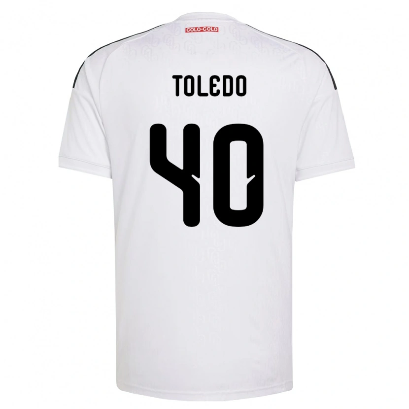 Danxen Dames Miguel Toledo #40 Wit Zwart Thuisshirt Thuistenue 2026/27 T-Shirt