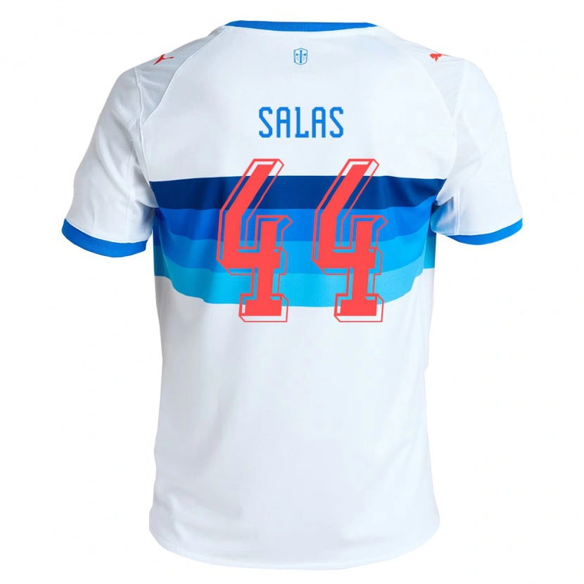 Danxen Dames José Salas #44 Wit Hemelsblauw Thuisshirt Thuistenue 2026/27 T-Shirt