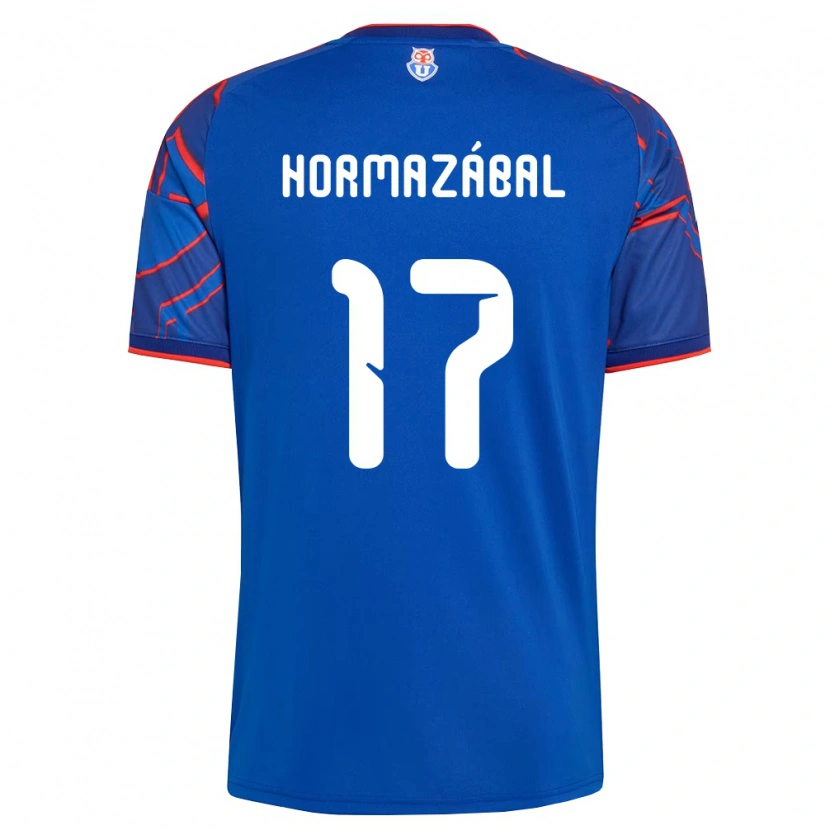 Danxen Dames Fabián Hormazábal #17 Koninklijk Blauw Rood Thuisshirt Thuistenue 2026/27 T-Shirt