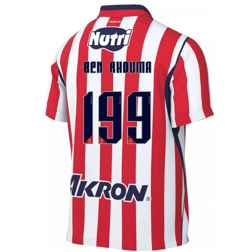 Danxen Dames Anwar Ben Rhouma #199 Rood Wit Thuisshirt Thuistenue 2026/27 T-Shirt