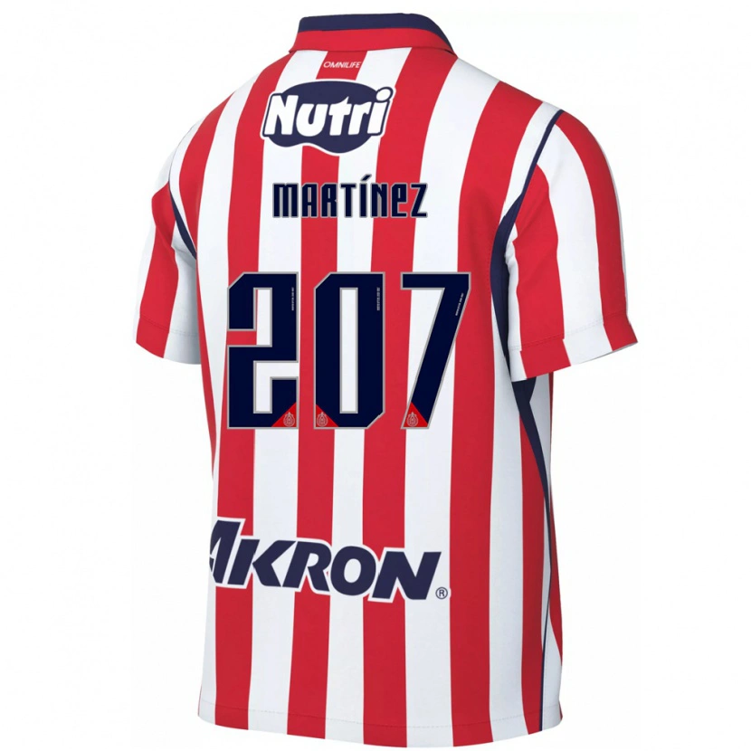 Danxen Dames Raúl Martínez #207 Rood Wit Thuisshirt Thuistenue 2026/27 T-Shirt