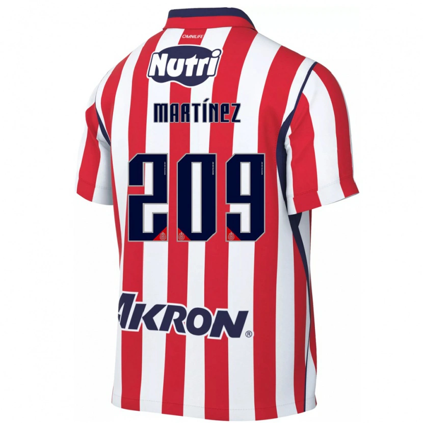 Danxen Dames Iván Martínez #209 Rood Wit Thuisshirt Thuistenue 2026/27 T-Shirt