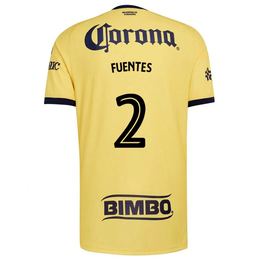 Danxen Dames Luis Fuentes #2 Geel Rood Zwart Thuisshirt Thuistenue 2026/27 T-Shirt