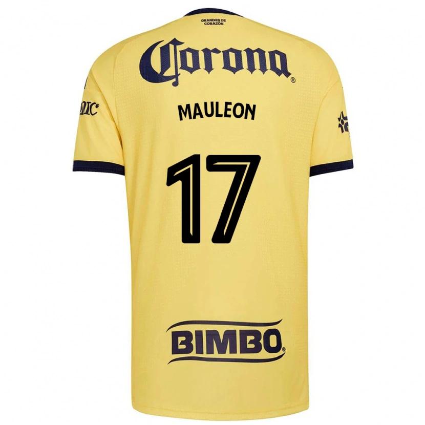 Danxen Dames Natalia Mauleon #17 Geel Rood Zwart Thuisshirt Thuistenue 2026/27 T-Shirt