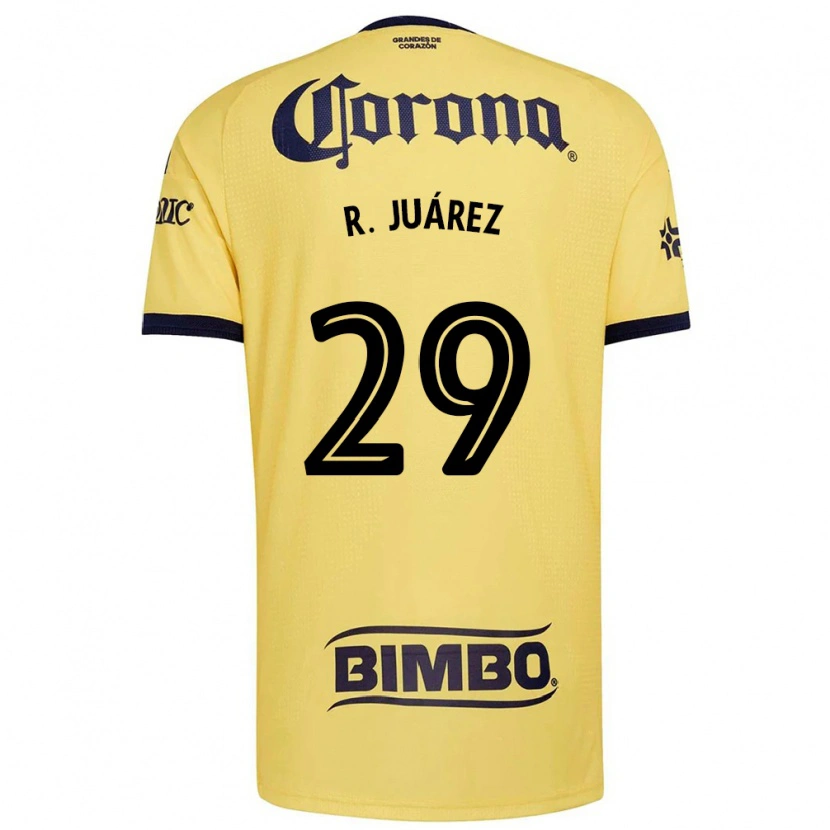 Danxen Dames Ramón Juárez #29 Geel Rood Zwart Thuisshirt Thuistenue 2026/27 T-Shirt