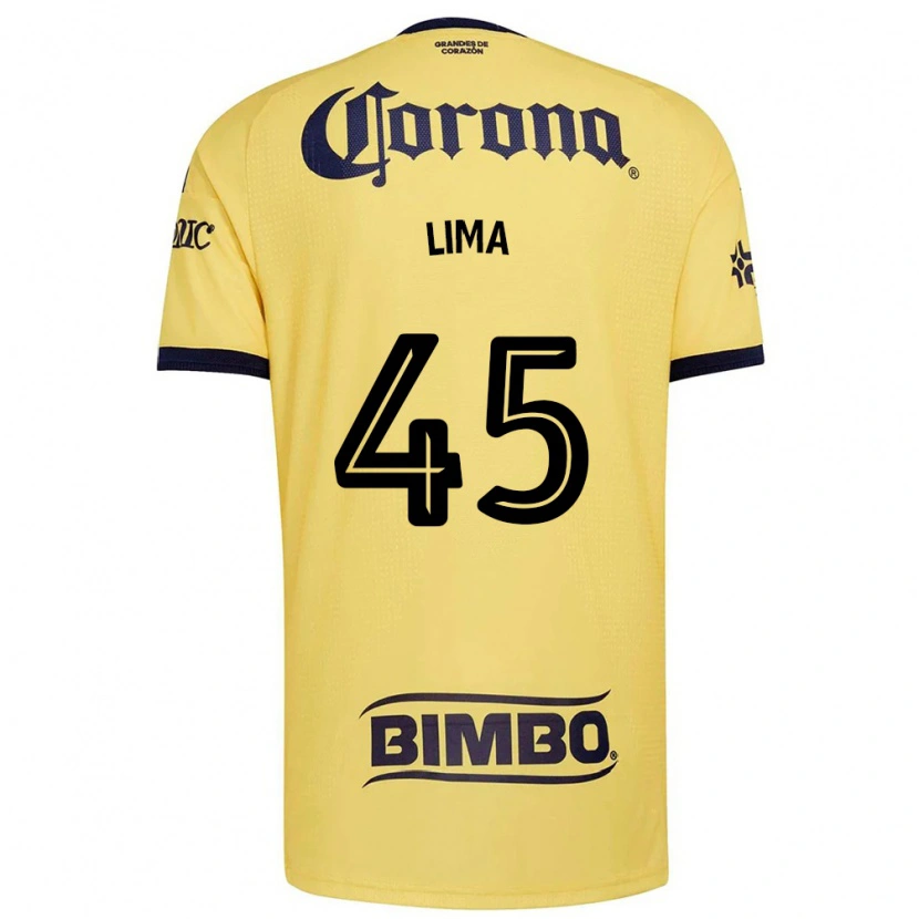 Danxen Dames Vinícius Moreira De Lima #45 Geel Rood Zwart Thuisshirt Thuistenue 2026/27 T-Shirt